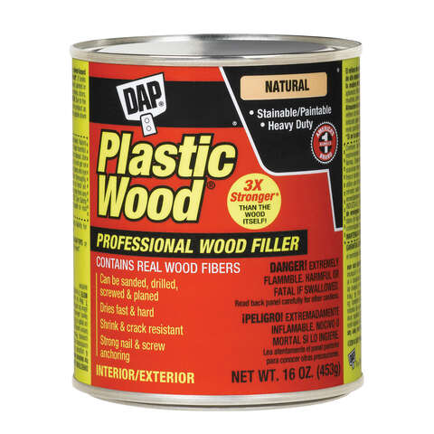 DAP Plastic Wood Natural Wood Filler 16 oz - Ace Hardware
